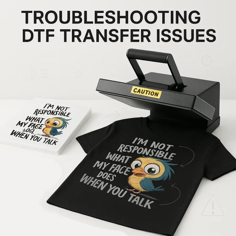 DTF Transfer Troubleshooting: Quick Fixes for Common Issues